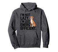 Fun I'm Not Lazy Dog For Moms Dads Fans Juguetón Nueva Novedad Sudadera con Capucha