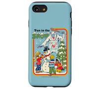 Fun in the Snow Christmas Snowman Retro Funny Adult Humor Carcasa para iPhone SE (2020) / 7 / 8