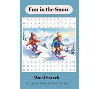 Fun in the Snow Word Search: Word searches with easy to read Print about Winter Fun, Snow Days, Vacation Memories, and more| 6x9 inches,110 pages | ... vacation, spare time and brain health