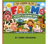 Fun Learning on the Farm: Color, Trace, Draw & Learn on the Farm