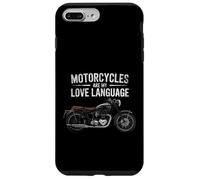 Fun Motorcycles Are My Love Language Design for Men, Women Carcasa para iPhone 7 Plus/8 Plus