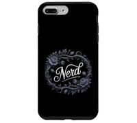 Fun Nerd in Moody Floral Meme Design Carcasa para iPhone 7 Plus/8 Plus