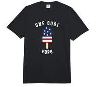 Fun One Cool Pops - Gráfico patriótico para el día del Padre Comfort Colors Adult Heavyweight T-Shirt