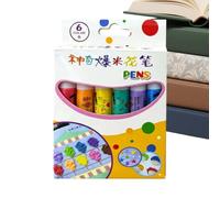 Fun Pens For Kids 6 Pieces Funny Safe Expanding Effect Art Craft E Supplies