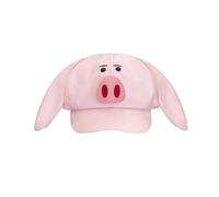 Fun Pig Theme Octagonal Hat for All Ages Soft Polyester Round Hat Perfect for Cosplay Parties Holiday And Daily Wear
