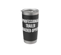 Fun Professional Trailer Backer Upper Camper RV Boater Joke Vaso térmico de acero inoxidable de doble pared