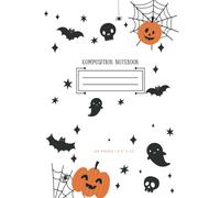 Fun Pumpkin - Halloween Notebook: 100 pages 8.5 x 11 inches
