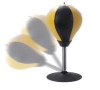 Fun Punch Bag - Saco de Boxeo antiestrés de 37x18x18 cm, Pelota de Boxeo de Escritorio con Potente, Kit de Sacos de antiestrés Resistentes Que Incluye Bomba de Aire | Pelota de ejer