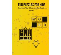 Fun Puzzle Adventure for Kids: Sudoku, Word Search, Riddles & More!