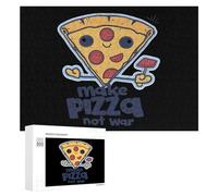 Fun Quotes Make Pizza - Rompecabezas de 300/500/1000 piezas, regalos desafiantes personalizados para adultos, 300 piezas