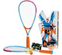 FUN Set - Alternative to beach ball, spike ball, badminton, incl. 2 HELI Speeder, perfect for the beach, park or backyard