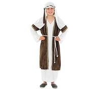 Fun Shack Brown Shepherd Kids Disfraz, marrón, M Unisex para niños