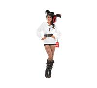 Fun Shack Camisa Pirata Hombre y Mujer, Disfraz Medieval Adulto, Disfraces para Carnaval y Halloween, L