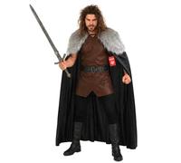 Fun Shack Capa Vikinga Adulto, Disfraz Vikingo Halloween Hombre