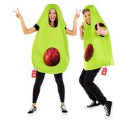 Fun Shack Disfraz Aguacate Adulto, Disfraz de Comida Halloween Adulto | Tabardo Verde con Forma de Aguacate, Cintura Elástica, Perfecto para Halloween, Siempre un Éxito