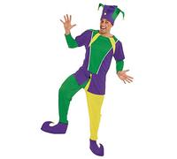 Fun Shack Disfraz Bufón & Arlequín Medieval Hombre, Disfraces para Carnaval & Halloween, L