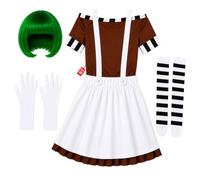 Fun Shack Disfraz Confiteria Mujer, Disfraz Fantasia Halloween Mujer, L