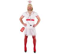 Fun Shack Disfraz Enfermera Adulto, Traje Enfermero Hombre, Disfraces Enfermeras, Despedida Soltero, Disfraz Carnaval Halloween - L