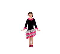 Fun Shack Disfraz Flamenca Niña, Vestido Flamenco Niña, Traje Flamenca, Disfraces para Carnaval y Halloween, M