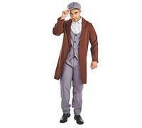 Fun Shack Disfraz Gangster Hombre Años 20, Traje Mafioso para Carnaval y Halloween, L