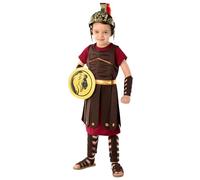 Fun Shack Disfraz Gladiador y Soldado Romano Niño, Traje Espartano, Disfraces para Carnaval y Halloween, L