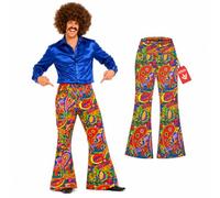 Fun Shack Disfraz Hippie Hombre, Disfraz Años 70 Halloween Hombre, L