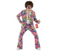 Fun Shack Disfraz Hippie Hombre, Traje Años 70 para Carnaval y Halloween, Disfraces Adulto, M
