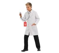 Fun Shack Disfraz Medico Niño, Disfraz Médico Niño, Disfraz Medico Niña, Disfraz Niño Medico, Disfraz Doctor Niño, Disfraz Niña Doctora, Disfraz Carnaval Niño Talla M