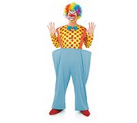 Fun Shack Disfraz Payaso Adulto Hombre, Traje Circo para Carnaval y Halloween, Disfraces Payaso Hombre, XL