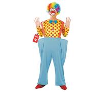 Fun Shack Disfraz Payaso Adulto Hombre, Traje Circo para Carnaval y Halloween, Disfraces Payaso Hombre, M