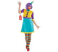 Fun Shack Disfraz Payaso Mujer, Disfraz Circo Halloween Mujer, S