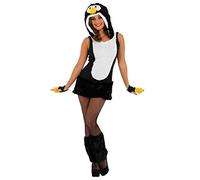 Fun Shack Disfraz Pingüino Mujer Adulto, Disfraces Animales Sexy para Carnaval y Halloween, S