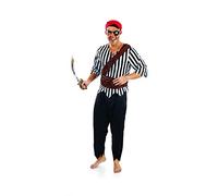 Fun Shack Disfraz Pirata Hombre Adulto, Traje Bucanero, Disfraces para Carnaval y Halloween, XL