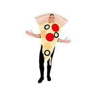 Fun Shack Disfraz Pizza Adulto, Disfraz Pizzero Halloween Adulto | Mono Integral Acolchado con Capucha, Diseño de Porción de Pizza, Para Poner, Perfecto para Halloween, Siempre un Éxito