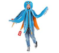 Fun Shack Disfraz Pulpo Adulto, Disfraz Animal Mujer, Disfraces Animales para Carnaval y Halloween, Talla única