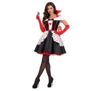 Fun Shack Disfraz Reina de Corazones Mujer, Disfraz Halloween Mujer, XXL