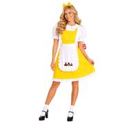 Fun Shack Disfraz Ricitos de Oro Mujer, Disfraz de Cuento Halloween, S