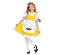 Fun Shack Disfraz Ricitos de Oro Niña, Disfraz Cuento Halloween Niña, M