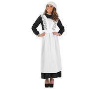 Fun Shack Disfraz Sirvienta Victoriana Mujer, Vestido Época Victoriana, Disfraces para Carnaval y Halloween, S