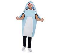 Fun Shack Disfraz Tiburón Adulto Hombre y Mujer, Traje Pez, Disfraces Animales para Carnaval y Halloween, Talla única
