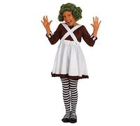 Fun Shack Disfraz Trabajadora Fábrica Chocolate Niña, Disfraces Películas y Cuentos Infantiles, Carnaval y Halloween, M