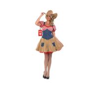 Fun Shack Disfraz Vaquera Mujer, Traje Vaquero, Disfraces Cowgirl, Traje Cowboy, Disfraz Mujer Carnaval - L