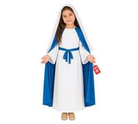 Fun Shack Disfraz Virgen Maria Niña, Disfraz de Belen Halloween Niña, XL