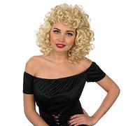 Fun Shack Peluca Sandy, Peluca Rubia Rizada Años 50, Disfraz De Película Mujer, Disfraz Carnaval Talla Única