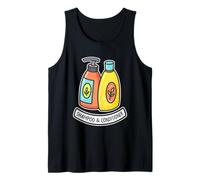 Fun Shampoo and Conditioner Diseño de arte gráfico Camiseta sin Mangas