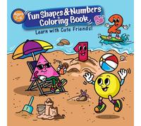 Fun Shapes & Numbers Coloring Book: A Creative Way for Kids to Learn Counting and Shapes. (Zee Studio Fun Learning Series)