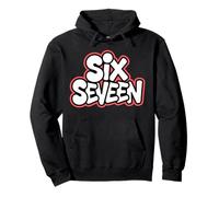 Fun Six Seveeen 6 7 Meme 6 7 Graffiti Street 67 Meme Sudadera con Capucha