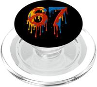 Fun Six Seven 6 7 Meme Design 6 7 PopSockets PopGrip para MagSafe