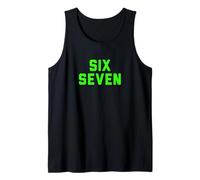 Fun Six Seven 6 7 Meme Design Camiseta sin Mangas