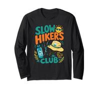 Fun Slow Hikers Club Tómese su Tiempo Disfrute Escalada Caminata Manga Larga